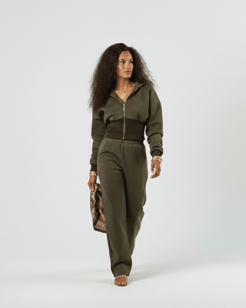 Olive green set